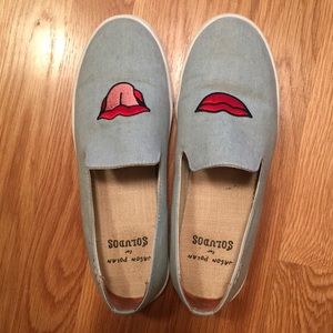 soludos slip ons